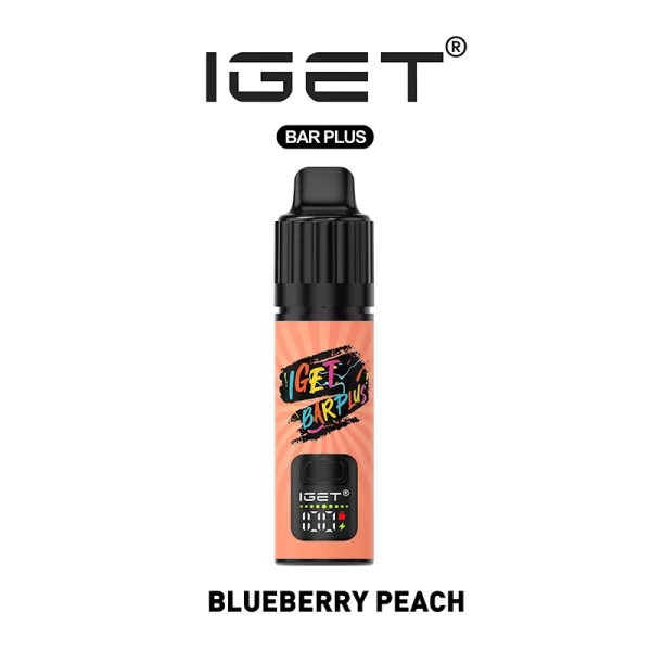 Blueberry Peach IGET Bar Plus 3.0 Kit