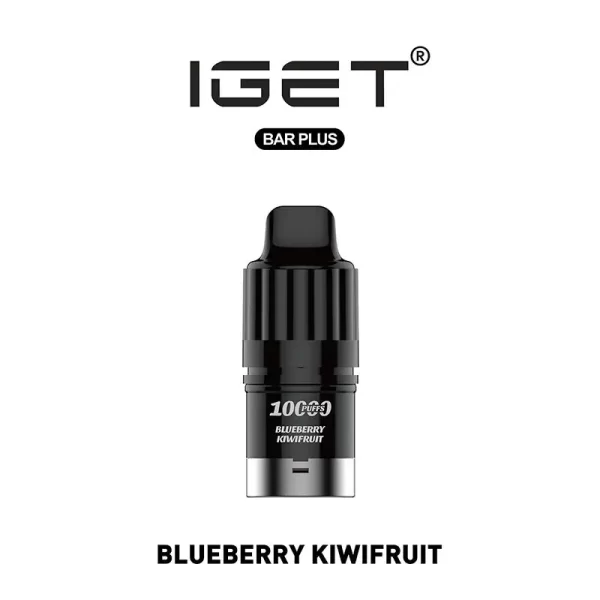 IGET Bar Plus Pod 10000 Puffs - Blueberry Kiwifruit