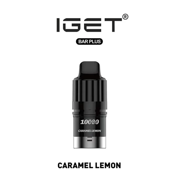 IGET Bar Plus Pod 10000 Puffs - Caramel Lemon (Cola)