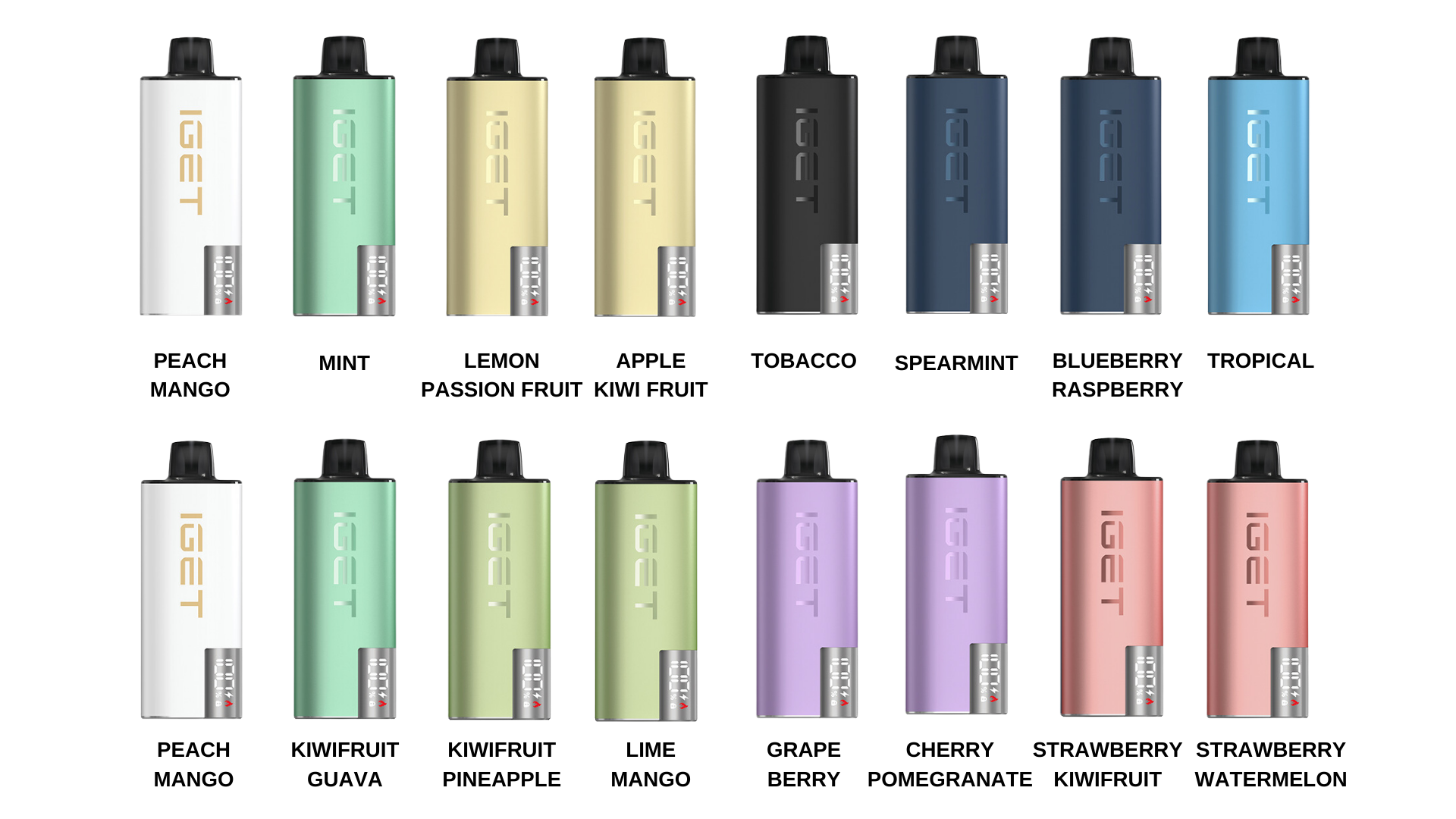 iget edge 16 flavours