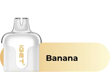 IGET Halo Prefilled Pod 3000 Puffs – Banana