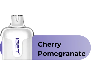 IGET Halo Prefilled Pod 3000 Puffs – Cherry Pomegranate