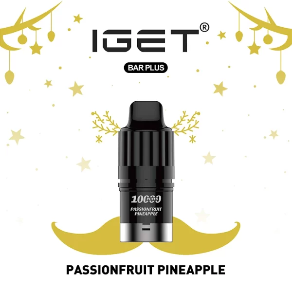 Passionfruit Pineapple IGET Bar Plus Pod 3.0